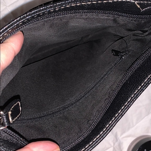 Black & Gray Patterned Crossbody - Picture 7 of 14